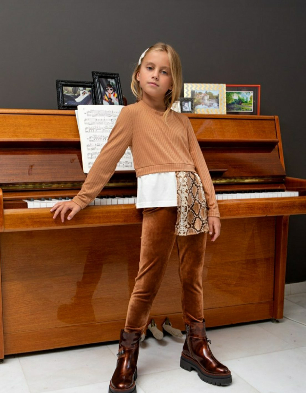 Κολάν βελουτέ σοκολά