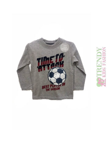 Μπλούζα μακρυμάνικη "TIME TO ATTACK"