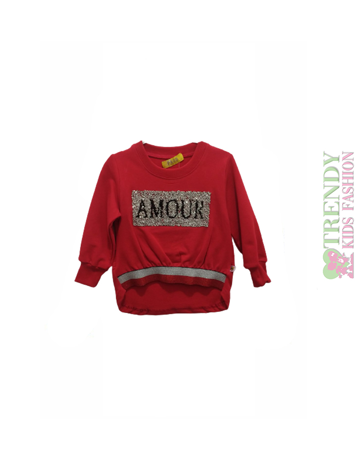 Μπλούζα κόκκινη "AMOUR"