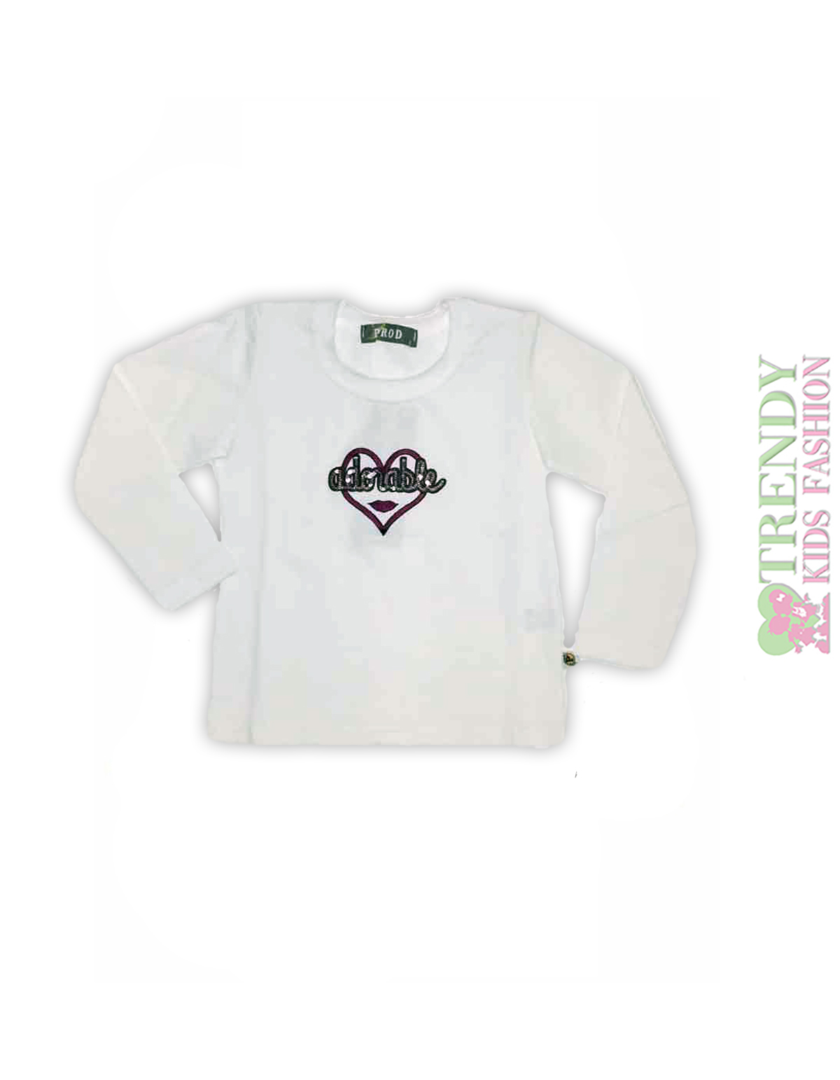 Μπλούζα εκρού "Heart"