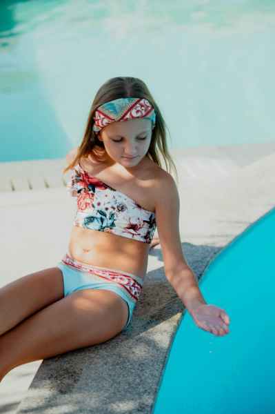 Vintage flower μαντίλα