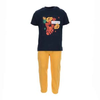 Σετ μπλούζα με σχέδιο και παντελόνι φόρμας 33-8211