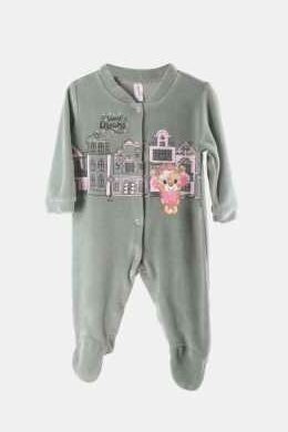 Βρεφικό Φορμάκι Βελουτέ χακί 2371202