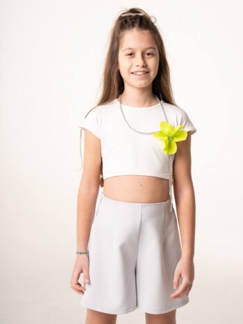 Σετ τοπ και φούστα μπάλου - Image 5