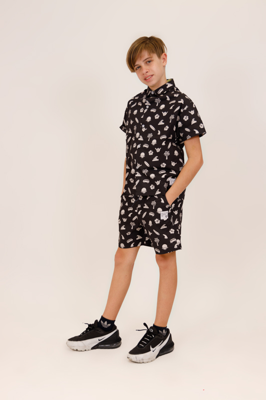 Σετ με πουκάμισο και βερμούδα σταθερή 8050