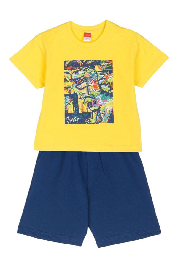 Σετ με Σορτς κίτρινο